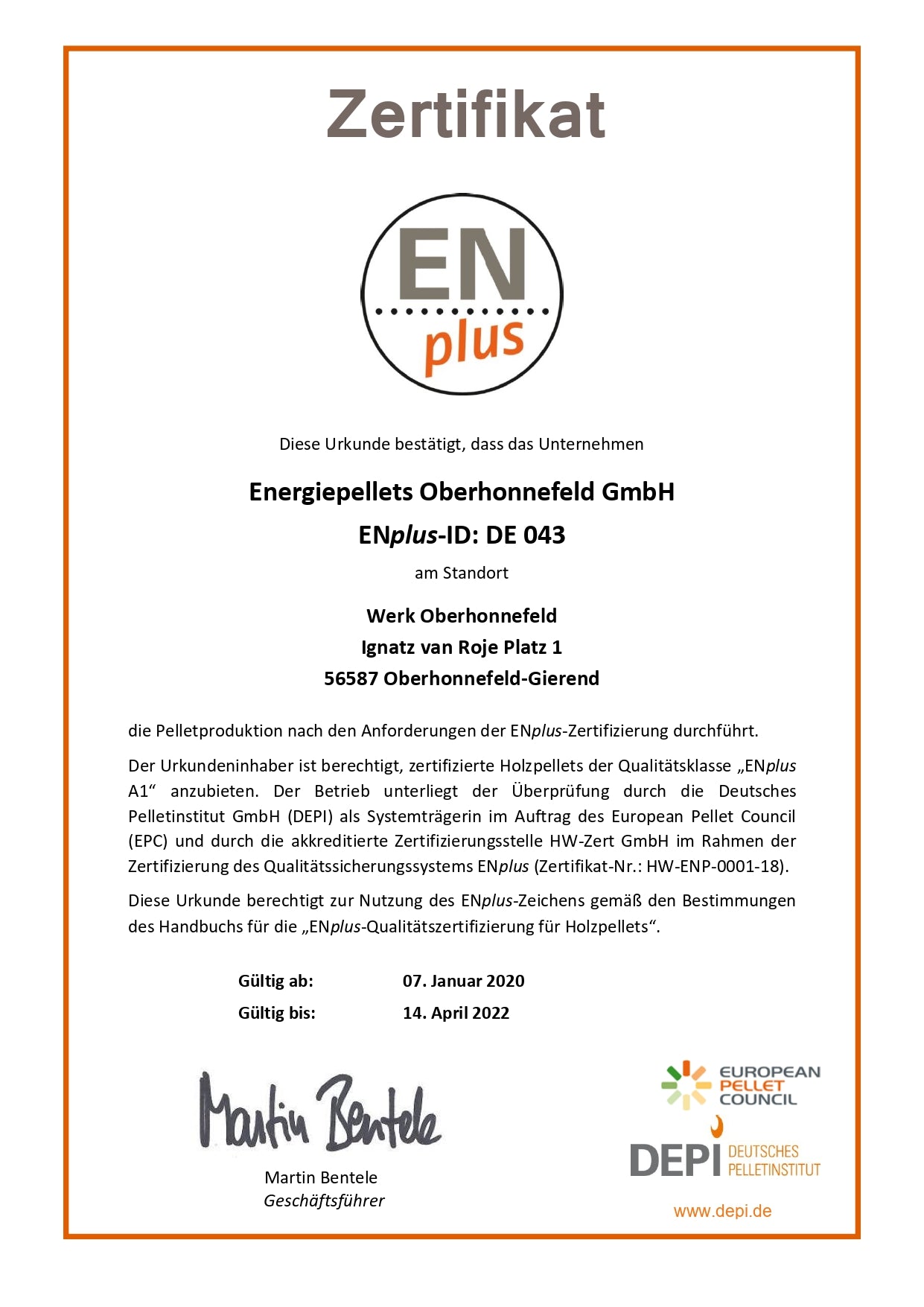 Pellet Van Roje – Palete com 65 sacos de 15 kg